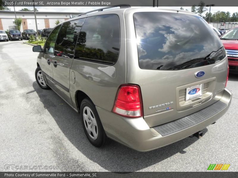 Arizona Beige Metallic / Pebble Beige 2005 Ford Freestar SE