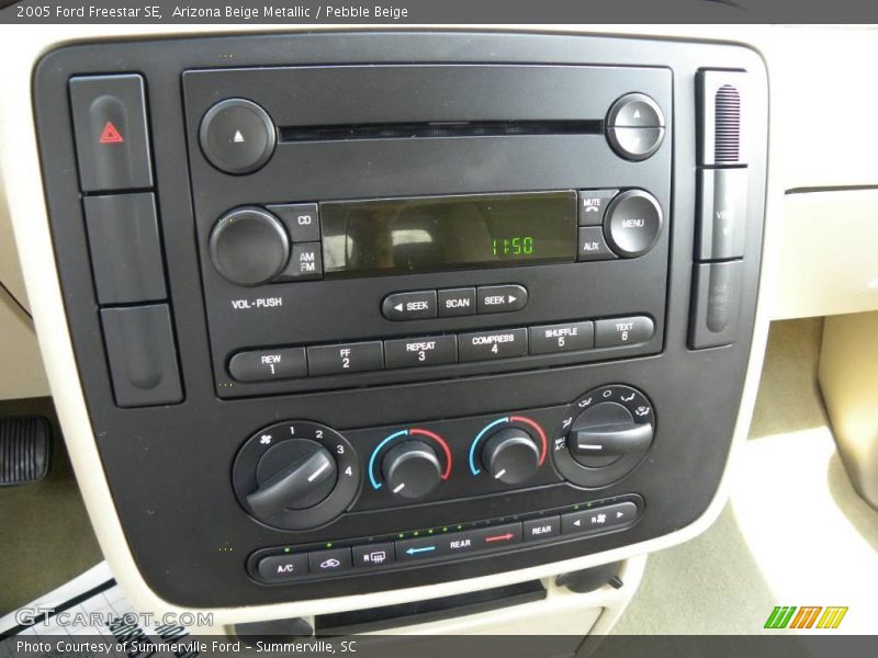 Arizona Beige Metallic / Pebble Beige 2005 Ford Freestar SE