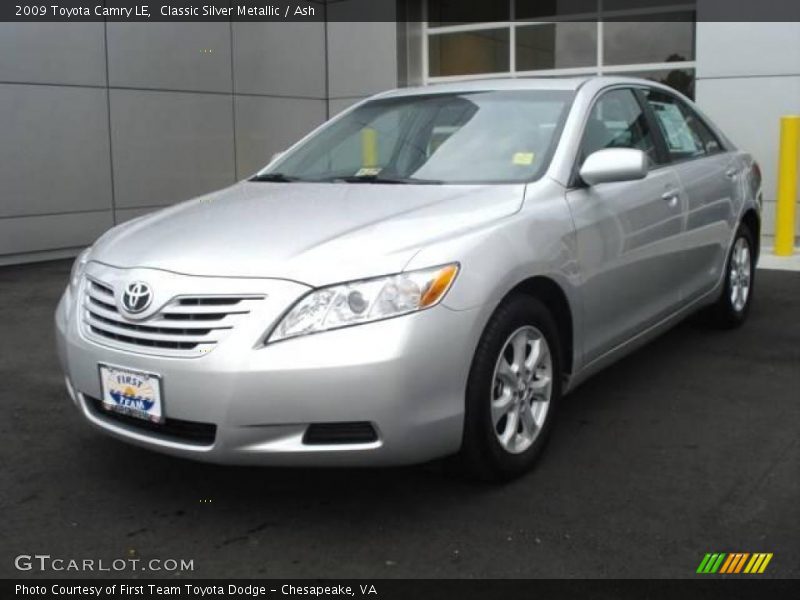 Classic Silver Metallic / Ash 2009 Toyota Camry LE