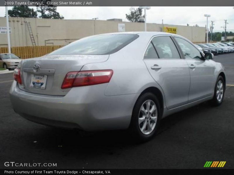 Classic Silver Metallic / Ash 2009 Toyota Camry LE