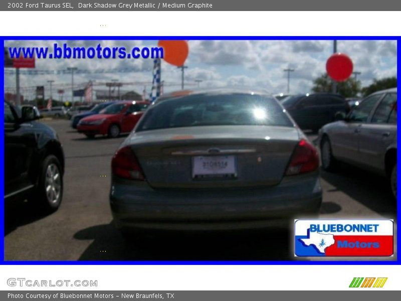 Dark Shadow Grey Metallic / Medium Graphite 2002 Ford Taurus SEL