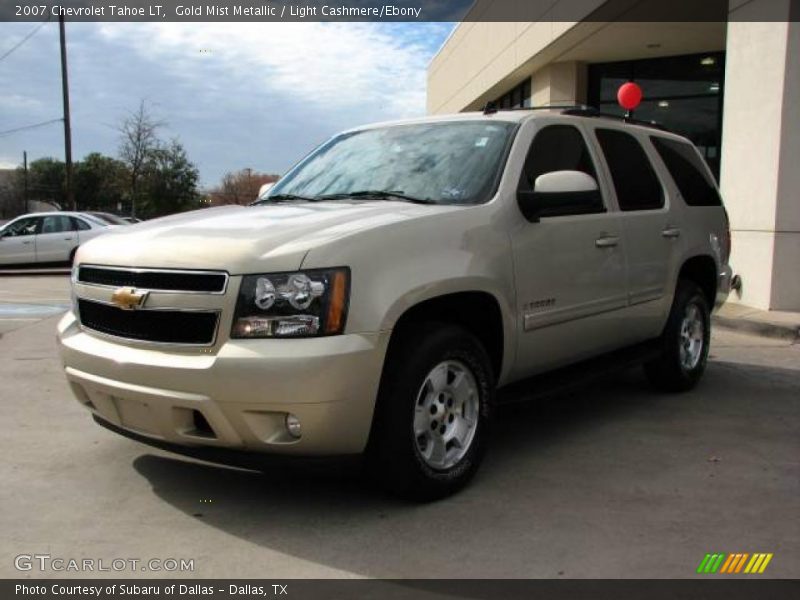 Gold Mist Metallic / Light Cashmere/Ebony 2007 Chevrolet Tahoe LT