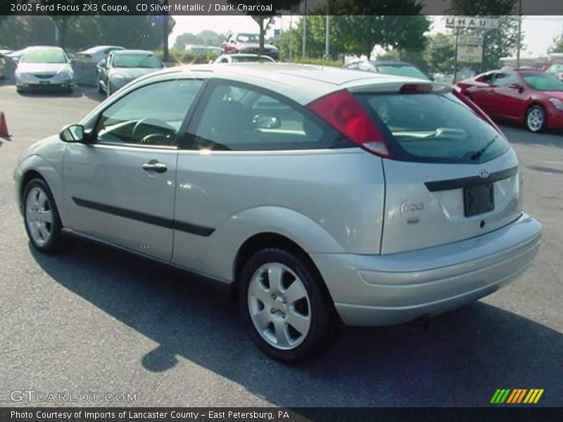 CD Silver Metallic / Dark Charcoal 2002 Ford Focus ZX3 Coupe