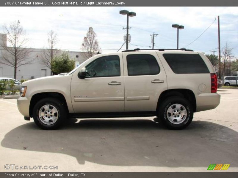 Gold Mist Metallic / Light Cashmere/Ebony 2007 Chevrolet Tahoe LT