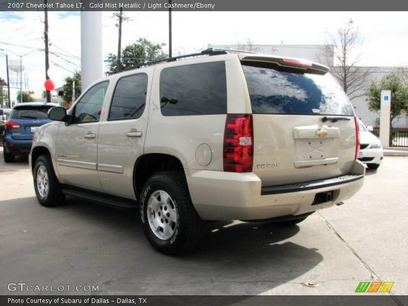 Gold Mist Metallic / Light Cashmere/Ebony 2007 Chevrolet Tahoe LT