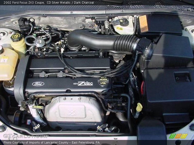 CD Silver Metallic / Dark Charcoal 2002 Ford Focus ZX3 Coupe
