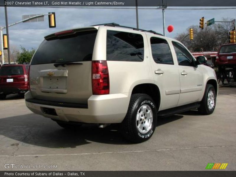 Gold Mist Metallic / Light Cashmere/Ebony 2007 Chevrolet Tahoe LT