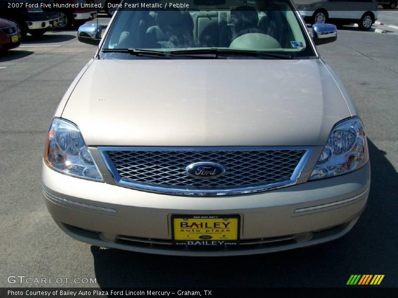 Dune Pearl Metallic / Pebble 2007 Ford Five Hundred Limited