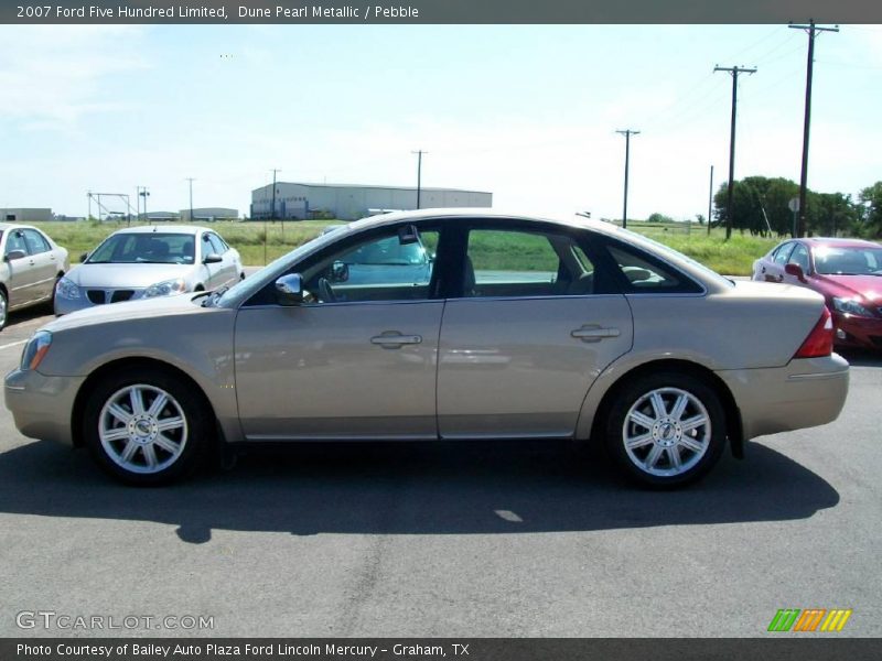 Dune Pearl Metallic / Pebble 2007 Ford Five Hundred Limited