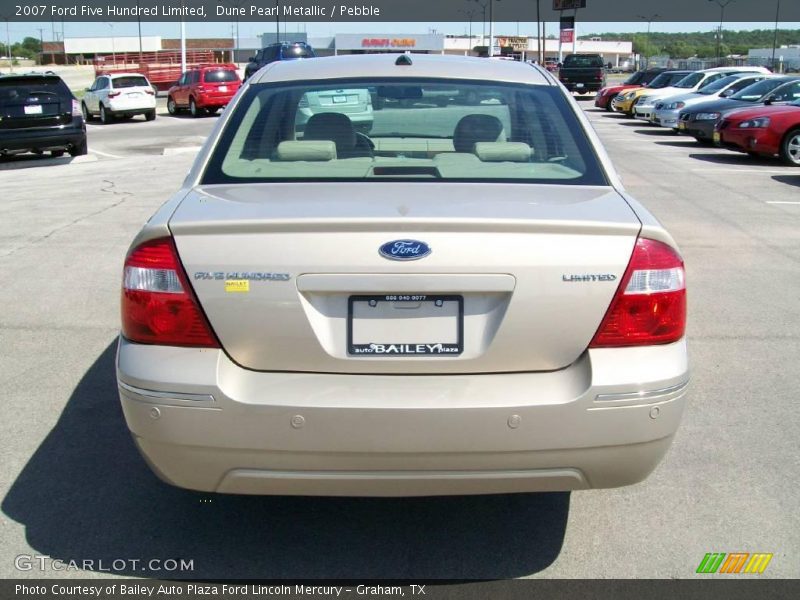 Dune Pearl Metallic / Pebble 2007 Ford Five Hundred Limited