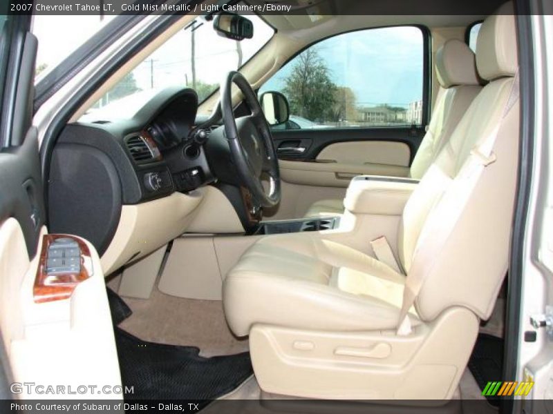 Gold Mist Metallic / Light Cashmere/Ebony 2007 Chevrolet Tahoe LT