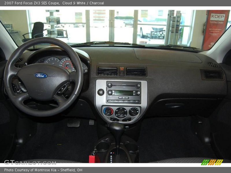 Cloud 9 White / Charcoal 2007 Ford Focus ZX3 SES Coupe