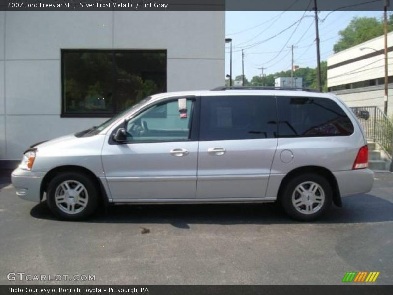Silver Frost Metallic / Flint Gray 2007 Ford Freestar SEL