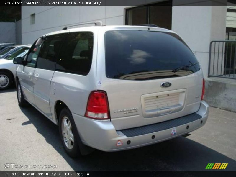 Silver Frost Metallic / Flint Gray 2007 Ford Freestar SEL