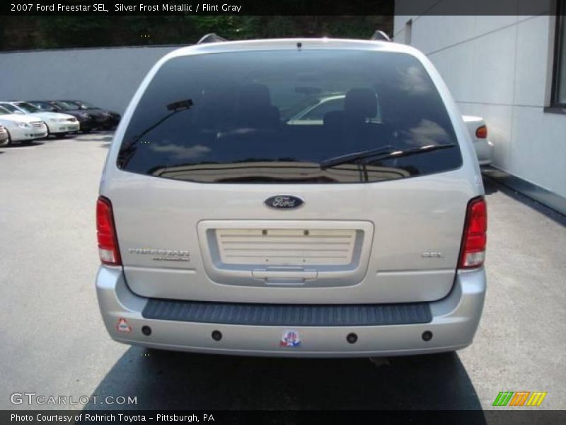Silver Frost Metallic / Flint Gray 2007 Ford Freestar SEL