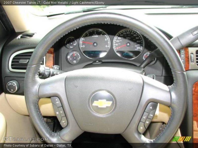 Gold Mist Metallic / Light Cashmere/Ebony 2007 Chevrolet Tahoe LT