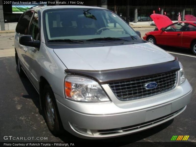 Silver Frost Metallic / Flint Gray 2007 Ford Freestar SEL