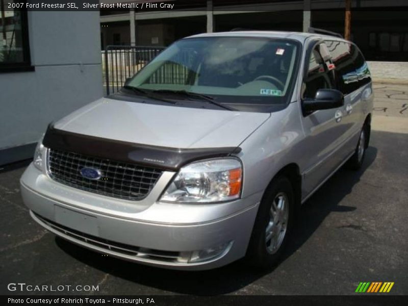 Silver Frost Metallic / Flint Gray 2007 Ford Freestar SEL