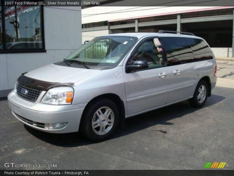 Silver Frost Metallic / Flint Gray 2007 Ford Freestar SEL