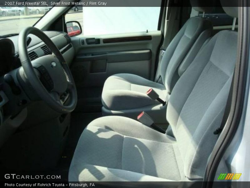 Silver Frost Metallic / Flint Gray 2007 Ford Freestar SEL