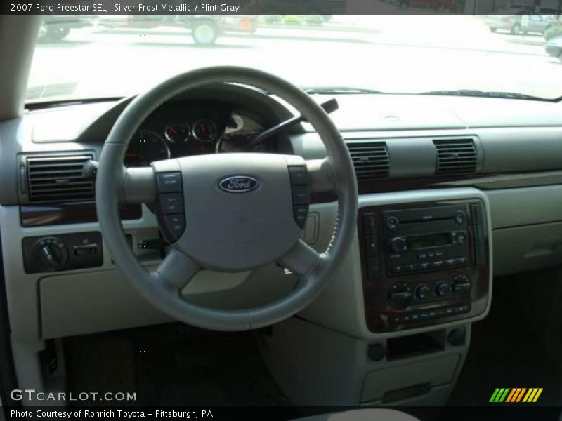 Silver Frost Metallic / Flint Gray 2007 Ford Freestar SEL