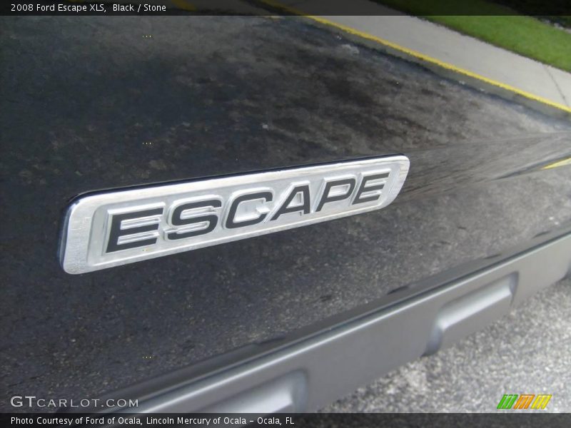 Black / Stone 2008 Ford Escape XLS