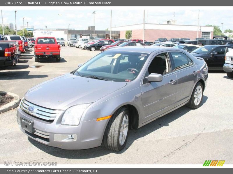 Tungsten Grey Metallic / Charcoal Black 2007 Ford Fusion SEL