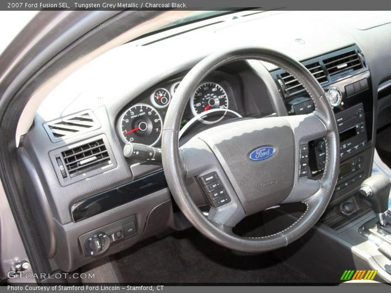 Tungsten Grey Metallic / Charcoal Black 2007 Ford Fusion SEL