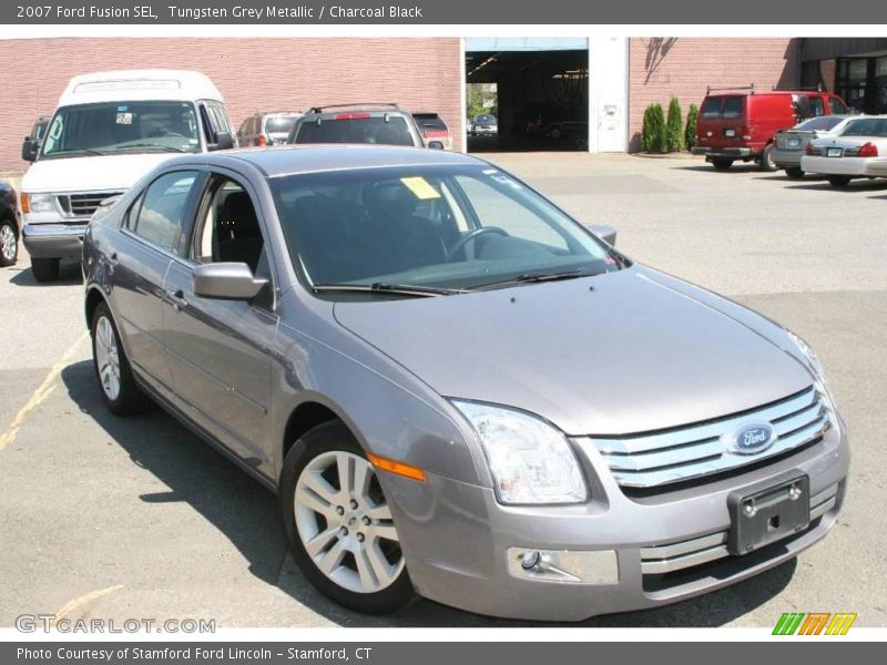Tungsten Grey Metallic / Charcoal Black 2007 Ford Fusion SEL