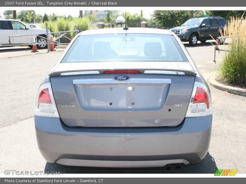 Tungsten Grey Metallic / Charcoal Black 2007 Ford Fusion SEL