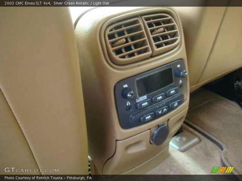 Silver Green Metallic / Light Oak 2003 GMC Envoy SLT 4x4