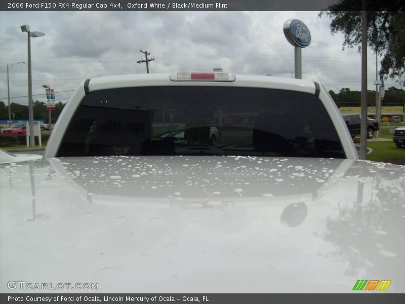 Oxford White / Black/Medium Flint 2006 Ford F150 FX4 Regular Cab 4x4