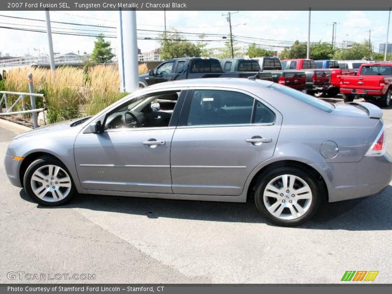 Tungsten Grey Metallic / Charcoal Black 2007 Ford Fusion SEL