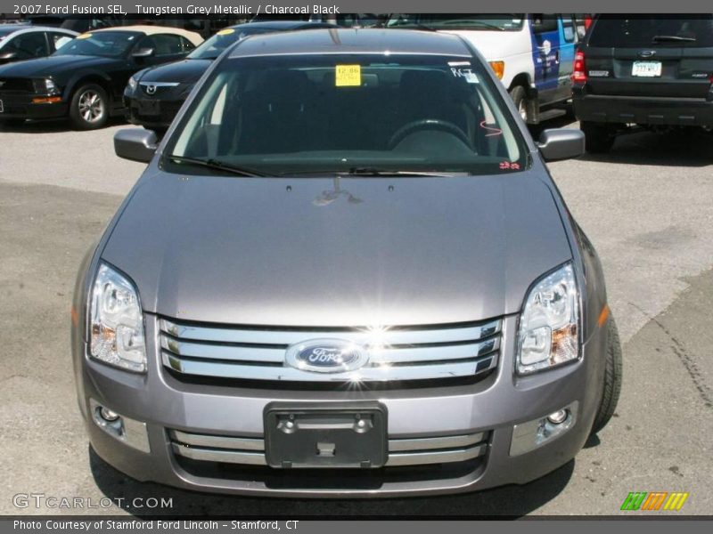 Tungsten Grey Metallic / Charcoal Black 2007 Ford Fusion SEL