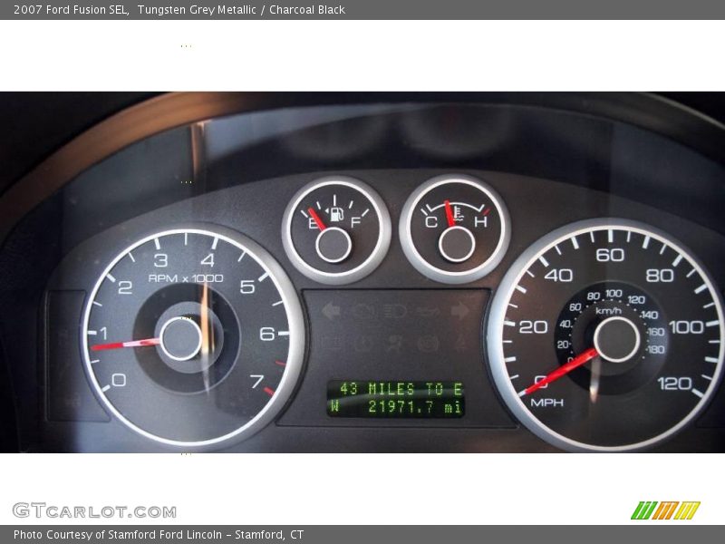 Tungsten Grey Metallic / Charcoal Black 2007 Ford Fusion SEL