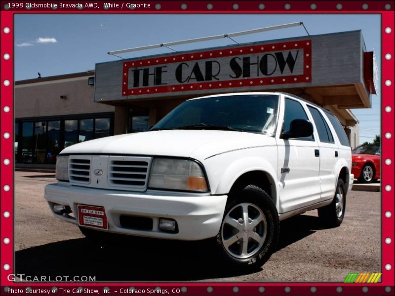 White / Graphite 1998 Oldsmobile Bravada AWD