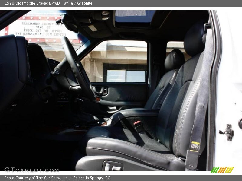 White / Graphite 1998 Oldsmobile Bravada AWD