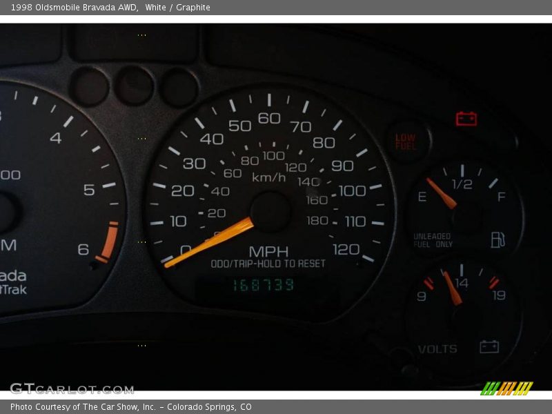 White / Graphite 1998 Oldsmobile Bravada AWD