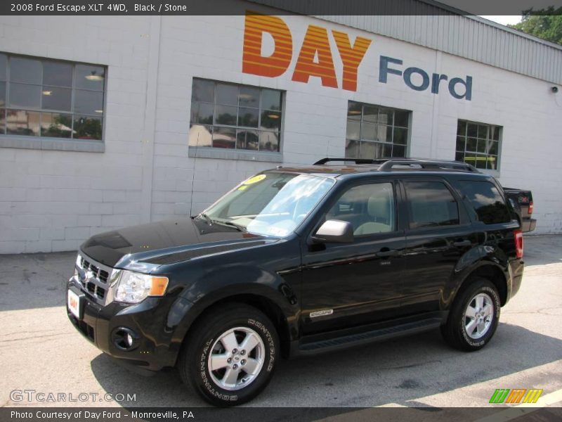 Black / Stone 2008 Ford Escape XLT 4WD