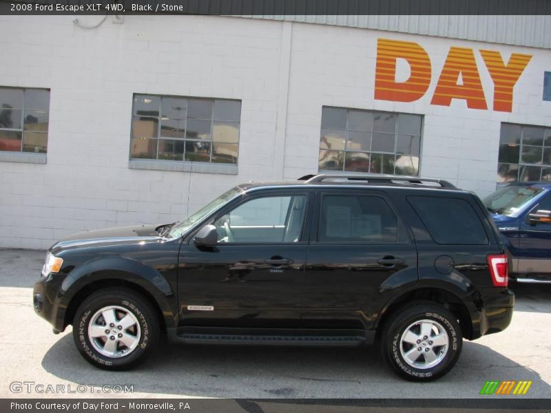 Black / Stone 2008 Ford Escape XLT 4WD