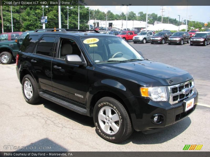 Black / Stone 2008 Ford Escape XLT 4WD