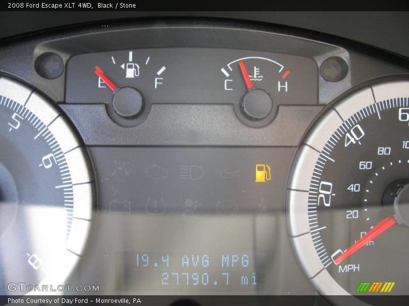 Black / Stone 2008 Ford Escape XLT 4WD