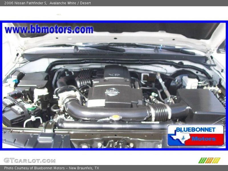 Avalanche White / Desert 2006 Nissan Pathfinder S