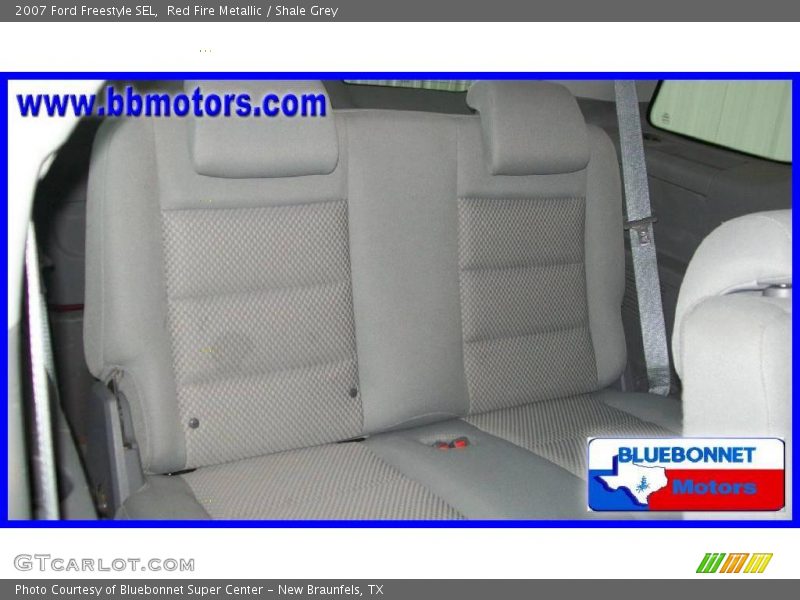 Red Fire Metallic / Shale Grey 2007 Ford Freestyle SEL
