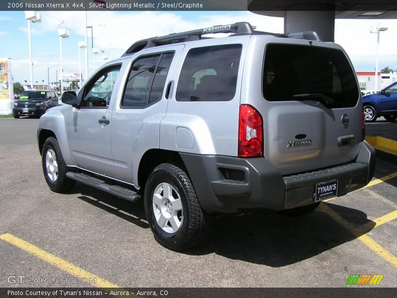 Silver Lightning Metallic / Steel/Graphite 2006 Nissan Xterra X 4x4
