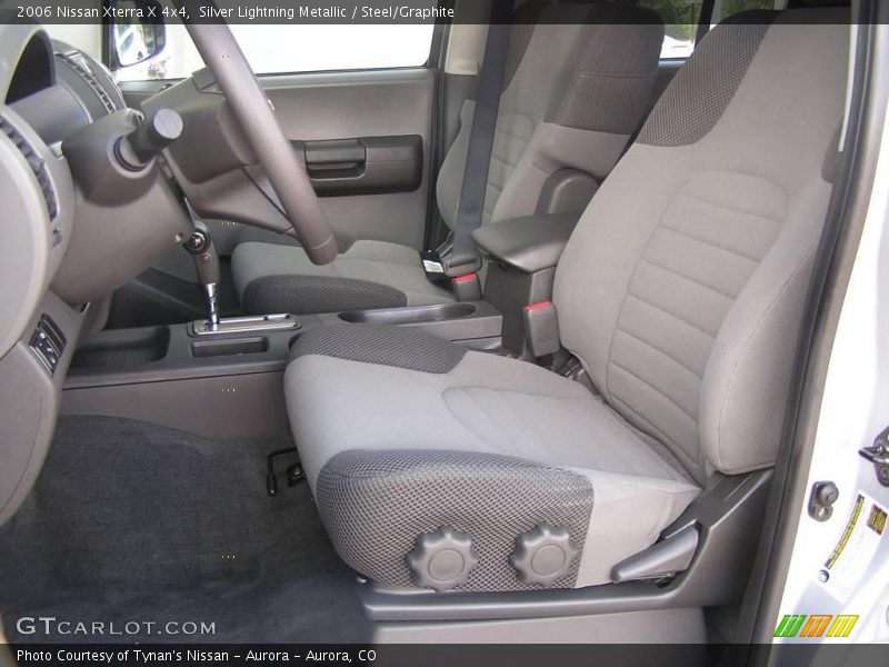 Silver Lightning Metallic / Steel/Graphite 2006 Nissan Xterra X 4x4