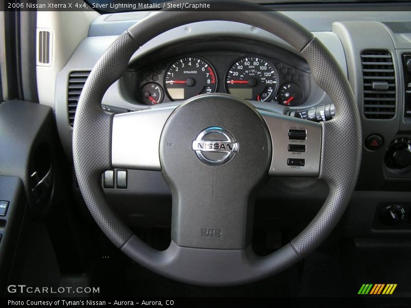 Silver Lightning Metallic / Steel/Graphite 2006 Nissan Xterra X 4x4