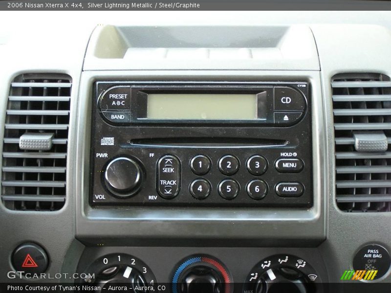 Silver Lightning Metallic / Steel/Graphite 2006 Nissan Xterra X 4x4