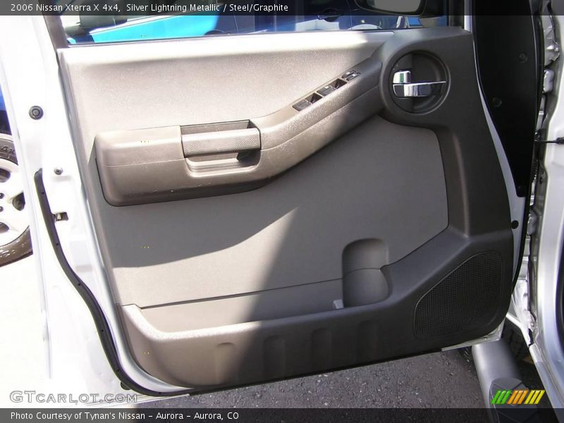 Silver Lightning Metallic / Steel/Graphite 2006 Nissan Xterra X 4x4