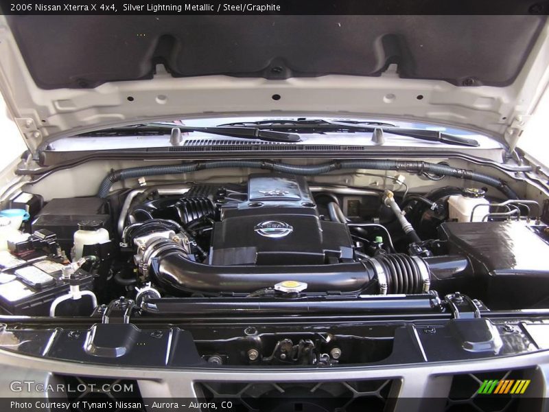 Silver Lightning Metallic / Steel/Graphite 2006 Nissan Xterra X 4x4